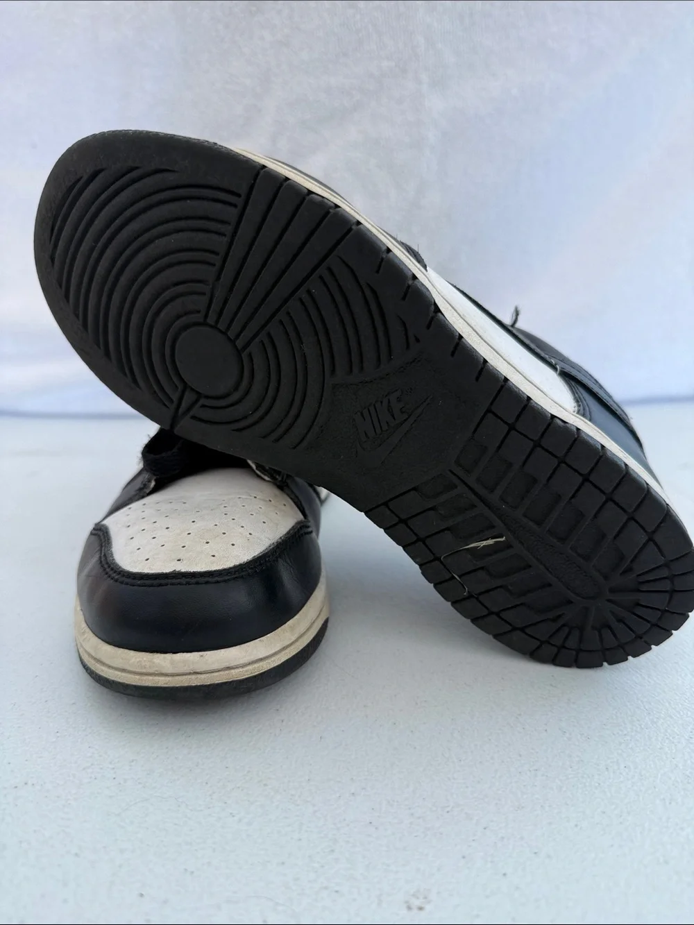 Nike Kids Black and White Panda Dunks
